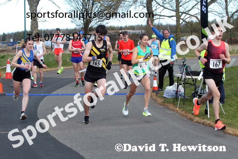 Graded 5k, 2021 Middlesbrough Endeavour Graded 5k, Middlesbrough, Sunday, April 11th. Photo: David T. Hewitson/Sports for All Pics